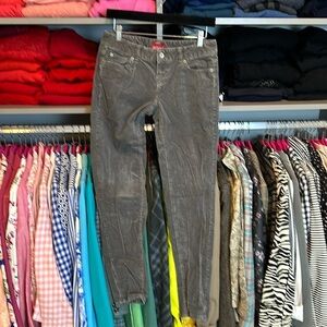 Merona skinny gray corduroy pants. Size 2. Modern fit.​